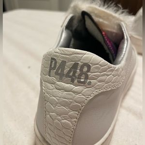 P448 White/rainbow sneaker